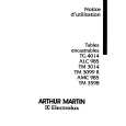 ARTHUR MARTIN ELECTROLUX TM3598R Instrukcja Obsługi