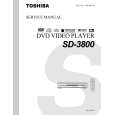TOSHIBA SD3800 Instrukcja Serwisowa