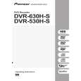 PIONEER DVR-530H-S (Continentaal) Instrukcja Obsługi