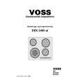 VOSS-ELECTROLUX DEK2460-AL VOSS/HIC- Instrukcja Obsługi