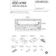 KENWOOD KDCX769 Instrukcja Serwisowa
