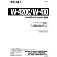 TEAC W420C Instrukcja Obsługi