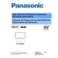 PANASONIC PT47WXD64J Instrukcja Obsługi