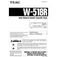 TEAC W518R Instrukcja Obsługi