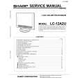 SHARP LC12A2U Instrukcja Serwisowa