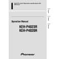 PIONEER KEH-P4023R/XM/EW Instrukcja Obsługi