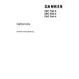 ZANKER ZKC160A Instrukcja Obsługi