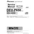 PIONEER DEH-P6550/XN/ES Instrukcja Serwisowa