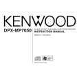 KENWOOD DPX-MP7050 Instrukcja Obsługi