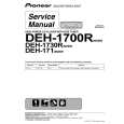 PIONEER DEH-1700R/XN/EW Instrukcja Serwisowa