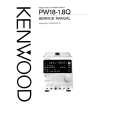 KENWOOD PW18-1.8Q Instrukcja Serwisowa