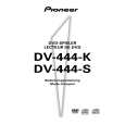 PIONEER DV-444-S/WYXK/FRGR Instrukcja Obsługi