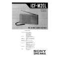 SONY ICFM20L Instrukcja Serwisowa SONY ICFM20L Instrukcja Serwisowa