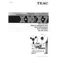 TEAC X10 Instrukcja Obsługi