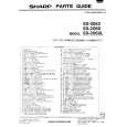 SHARP SD-3062 Katalog Części