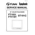 FUNAI FTV19T Instrukcja Serwisowa