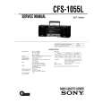 SONY CFS-1055L Instrukcja Serwisowa