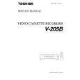 TOSHIBA V-205B Instrukcja Serwisowa