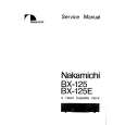 NAKAMICHI BX125/E Instrukcja Serwisowa