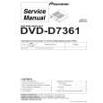 PIONEER DVD-D7361/ZUCYV/WL Instrukcja Serwisowa