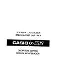 CASIO FX-550S Instrukcja Obsługi