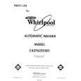 WHIRLPOOL CA2762XSW5 Katalog Części