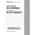 PIONEER SX-SW950/KUXCN Instrukcja Obsługi