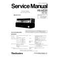 TECHNICS RSM226 Instrukcja Serwisowa