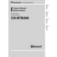 PIONEER CD-BTB200/XN/EW5 Instrukcja Obsługi