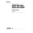 SONY DSR-DR1000P Instrukcja Serwisowa