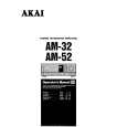 AKAI AM-32 Instrukcja Obsługi