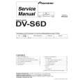 PIONEER DV-S6D/LB Instrukcja Serwisowa