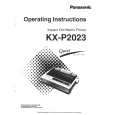 PANASONIC KXP2023 Instrukcja Obsługi