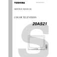 TOSHIBA 20AS21 Instrukcja Serwisowa