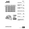 JVC GZ-MG20EY Instrukcja Obsługi