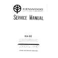KENWOOD KA60 Instrukcja Serwisowa