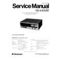 TECHNICS RS630USD Instrukcja Serwisowa