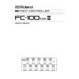 ROLAND FC-100MKII Instrukcja Obsługi
