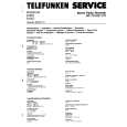 TELEFUNKEN RC711 Instrukcja Serwisowa