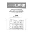 ALPINE 3402 Instrukcja Obsługi