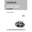 HITACHI CX71BS Instrukcja Obsługi