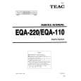 TEAC EQA-110 Instrukcja Serwisowa