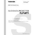 TOSHIBA TLPMT1 Instrukcja Serwisowa