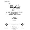 WHIRLPOOL SF310PERW0 Katalog Części