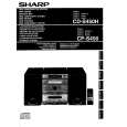 SHARP CDS450H Instrukcja Obsługi