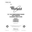 WHIRLPOOL SF300BSRW2 Katalog Części