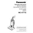 PANASONIC MCV7710 Instrukcja Obsługi