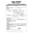 PIONEER CD-FM1 Instrukcja Obsługi
