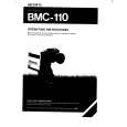 SONY BMC-110 Instrukcja Obsługi