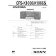 SONY CFSK1066S Instrukcja Serwisowa